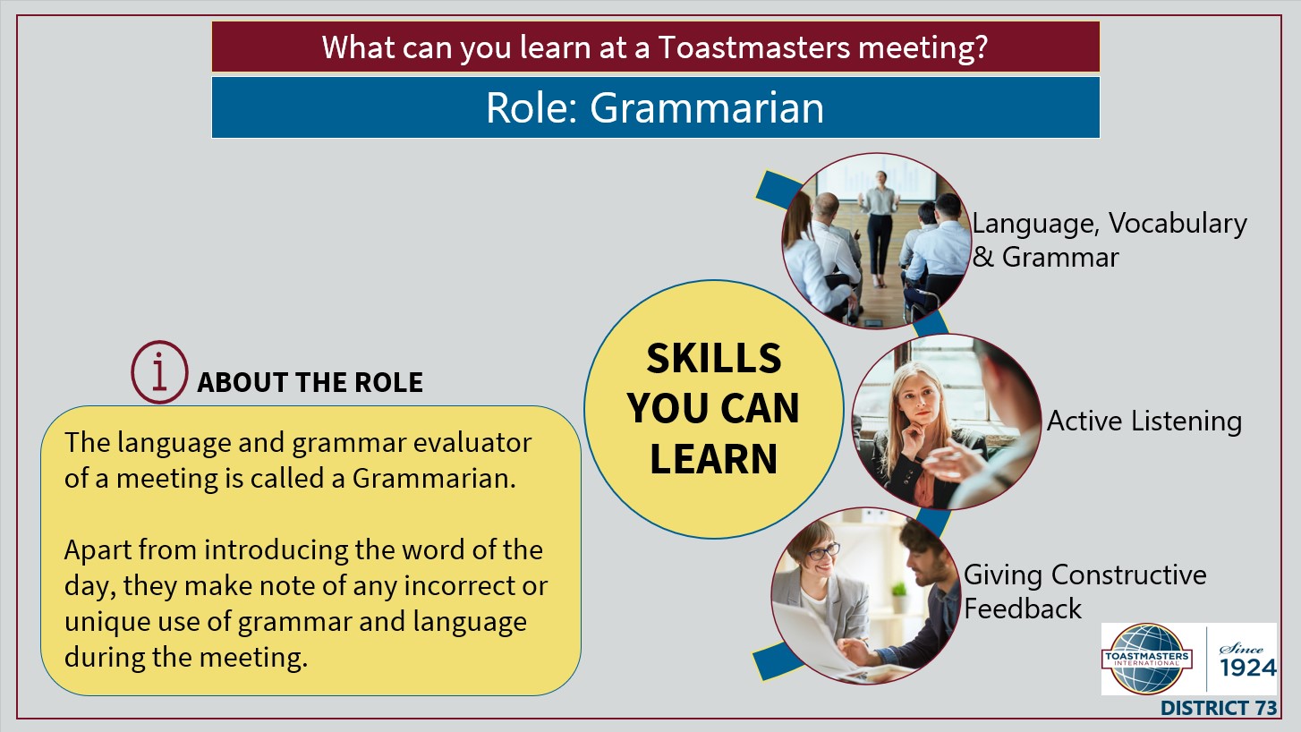 why-toastmasters-who-is-a-grammarian-district-73-toastmasters-vic